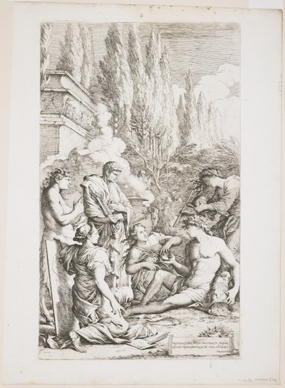 Il genio di Salvator Rosa, c. 1662 da Salvator Rosa